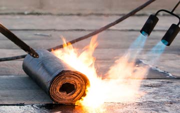 Devils Bridge asphalt flat roofing repairs